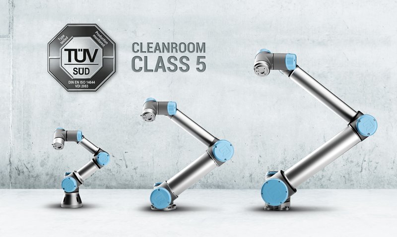 Universal Robots now certified for applications in cleanroom environments