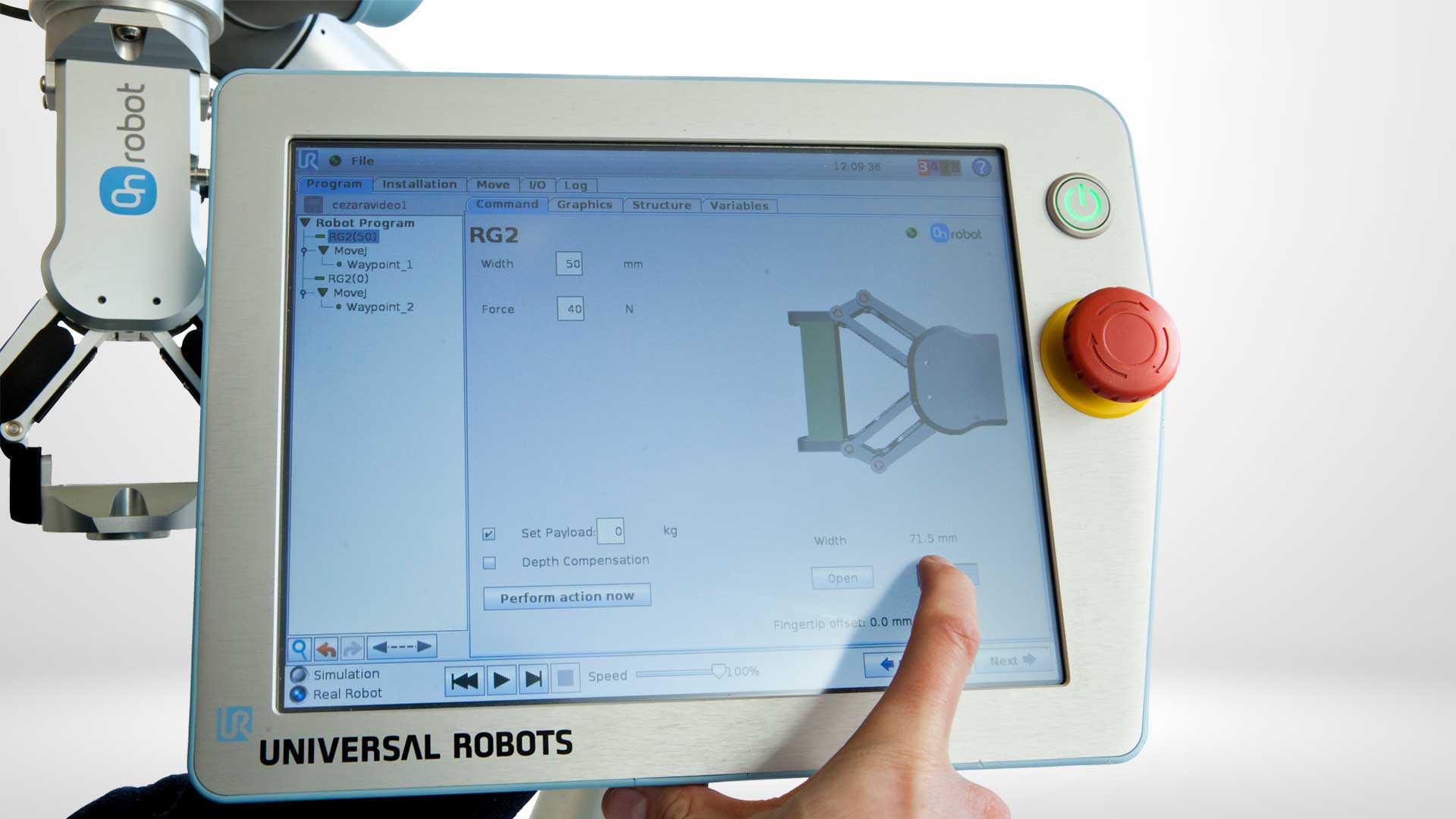 RG2 Gripper Universal Robots