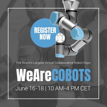 WeAreCOBOTS de grootste Virtuele Samenwerkende Robot Expo ter wereld