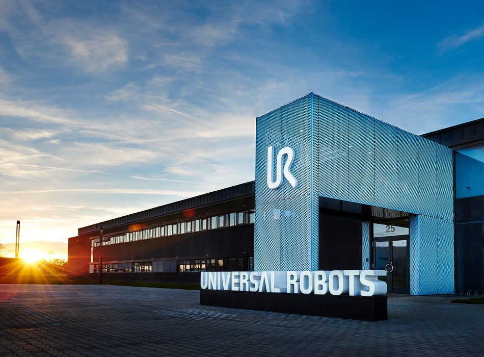 Das Headquarter von Universal Robots in Odense.