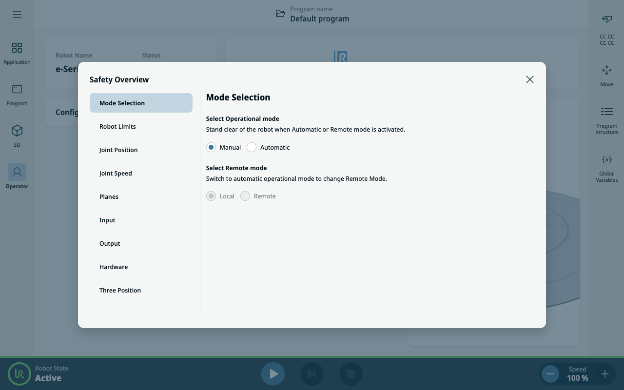 External Device Connection Ports
