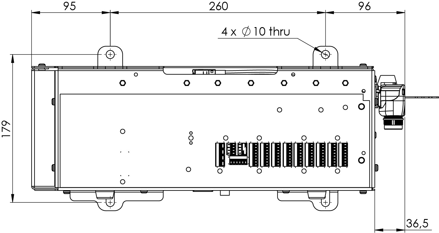 Electrical Machine Dimensions Mechanical Installation