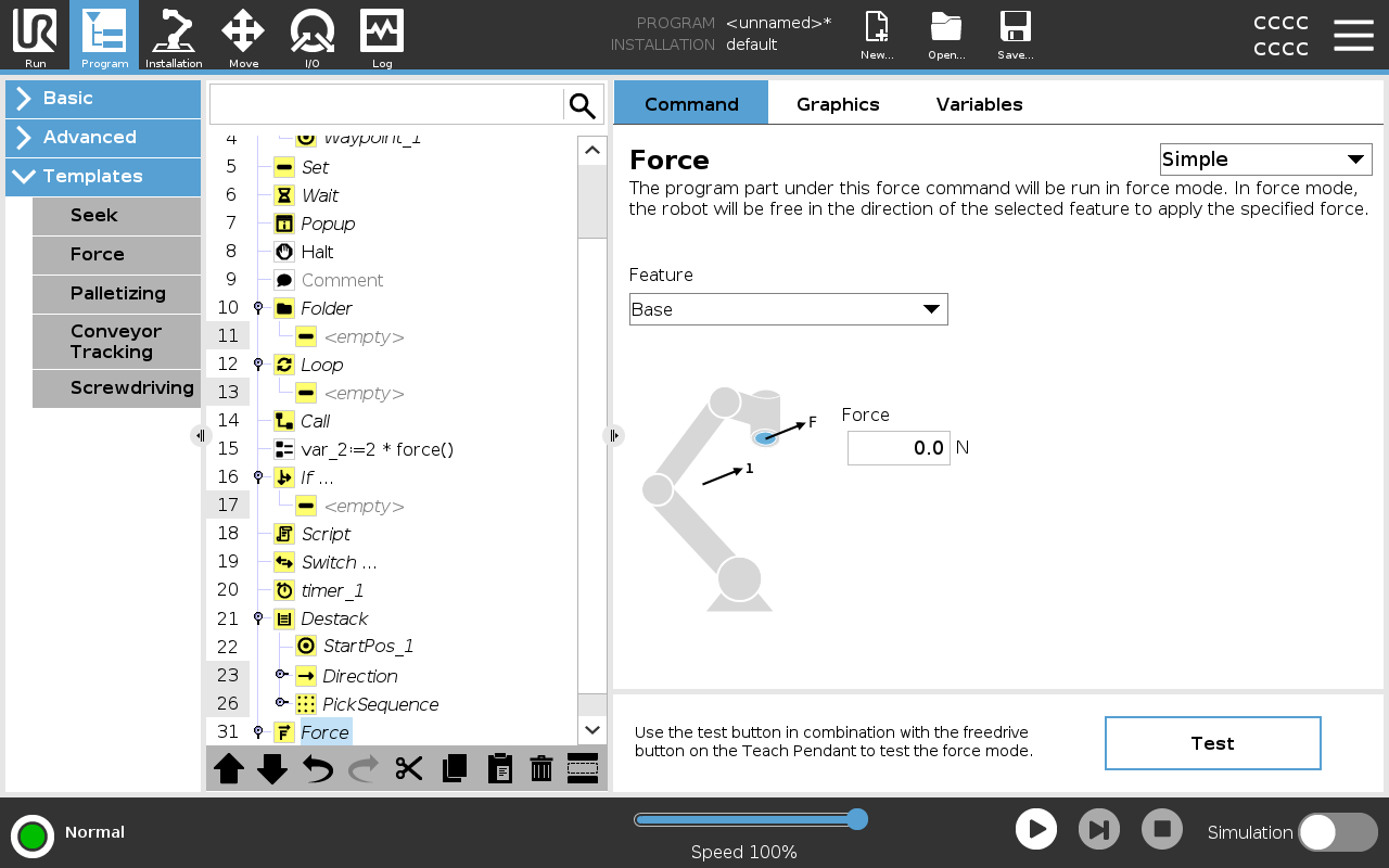 Field Force Control Tutorial File Force