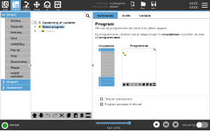 Brug af fanen Program