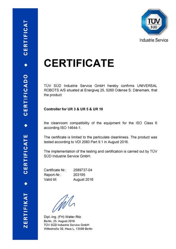 ur5 collaborative robot arm a flexible and lightweight robotic arm robotics certificate template
