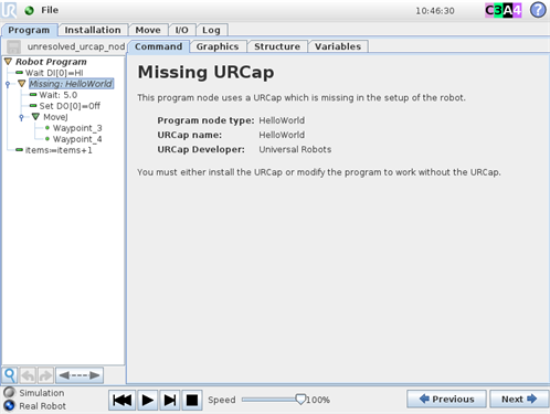 SW3.4_unresolved _urcaps _program _nodes