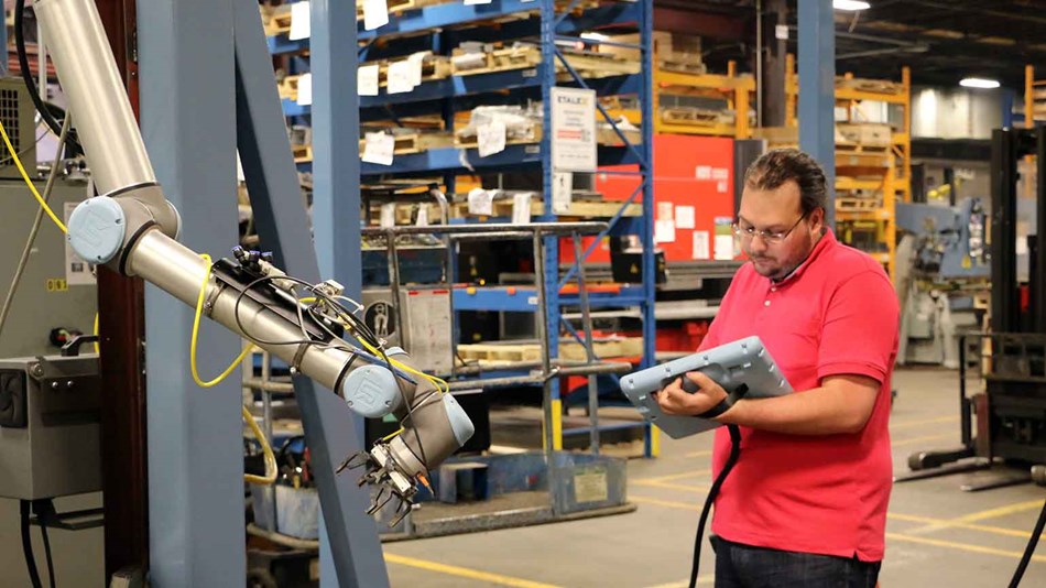 Programmieren eines Cobots 