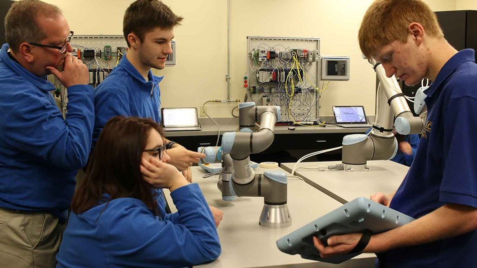 Programmieren eines Cobots 