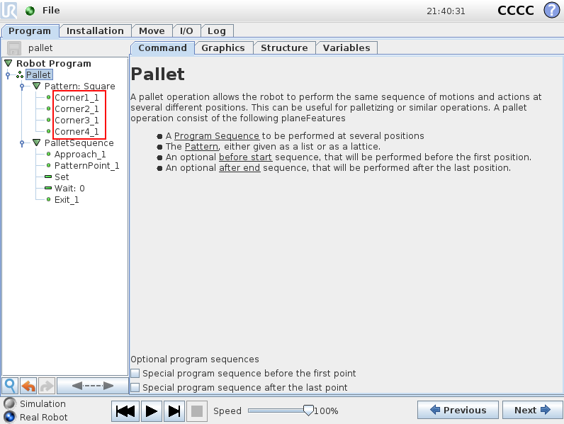 universal robots script programming