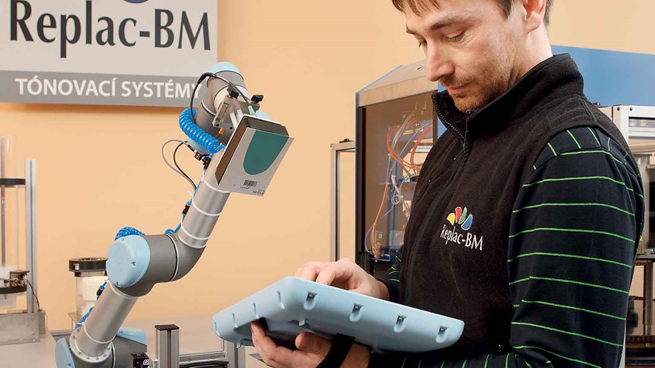 Programmieren eines Cobots