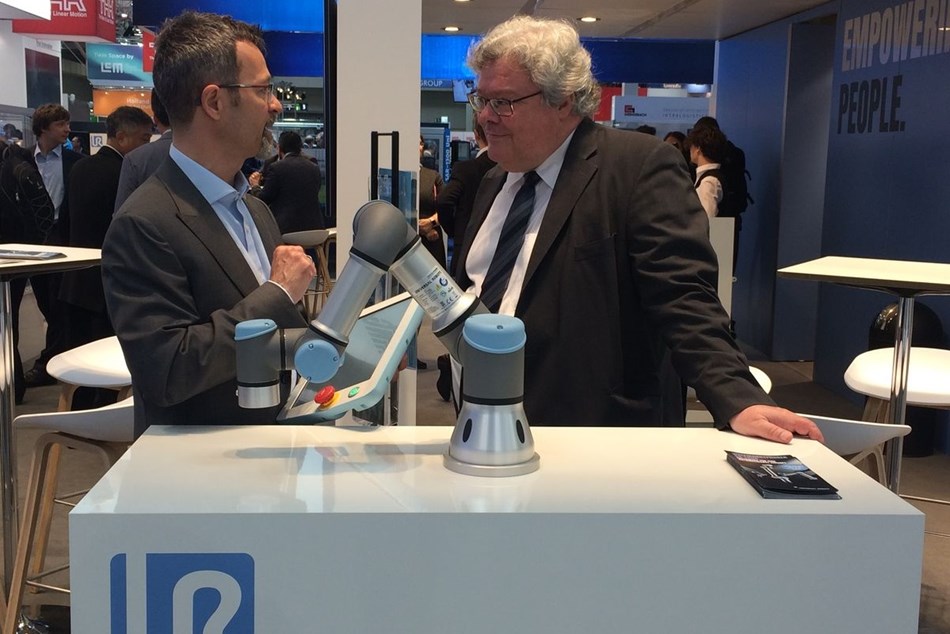 Reinhard Bütikofer auf dem UR-Stand