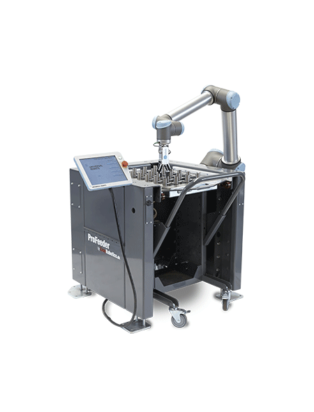 PROFEEDER PLUG AND PRODUCE ROBOT CELL.