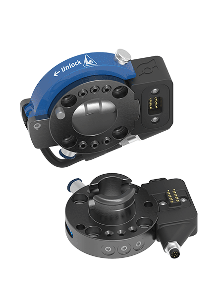 Tool changers for Schunk end-of-arm modular system.