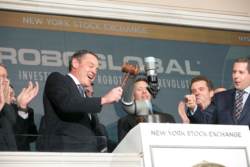 Sonnerie de clôture de la bourse de Wall Street