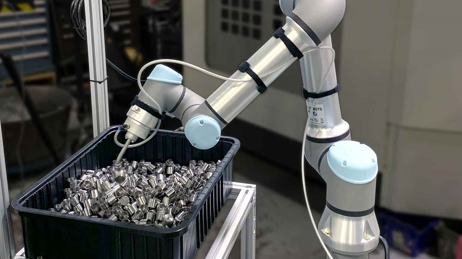Autonomous Bin Picking with ActiNav from Universal Robots