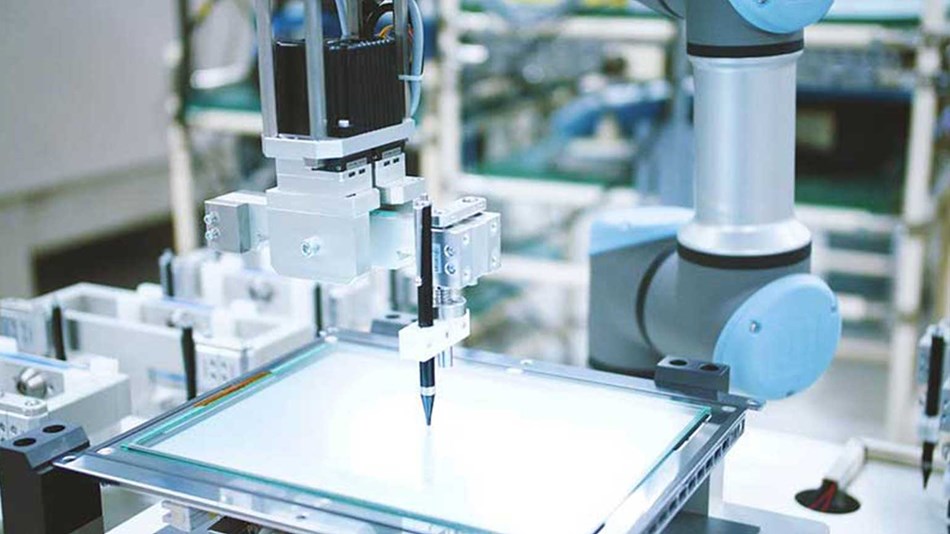 UR3 saves human workers from repetitive tasks and improving test quality at the same time.