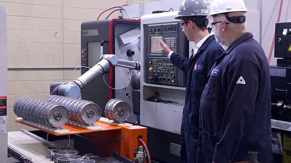 Collaborative Industrial Robots Support Restoring Operation