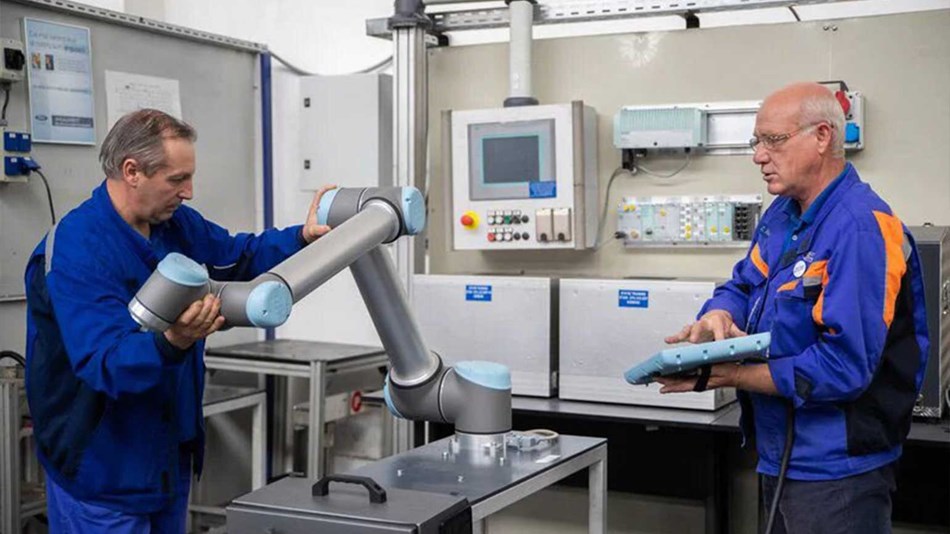 The UR10 collaborative industrial robot arm