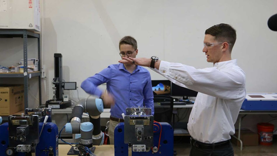 Zippertubing Company in Phoenix, Arizona, integrated Universal Robots