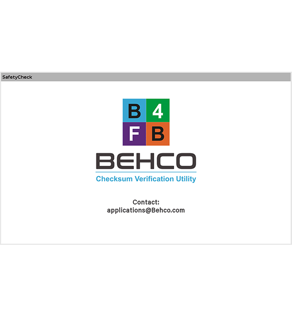 BEHCO Checksum Utility