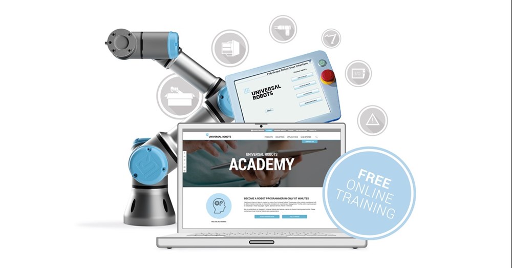 evaporación El cielo Pionero Universal Robots Academy: iniciación a la robótica con formación online  gratuita