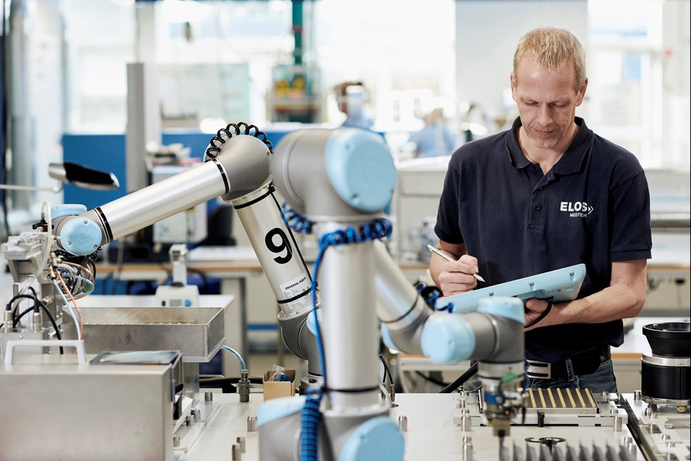 Robot collaborativi nelle aziende produttrici