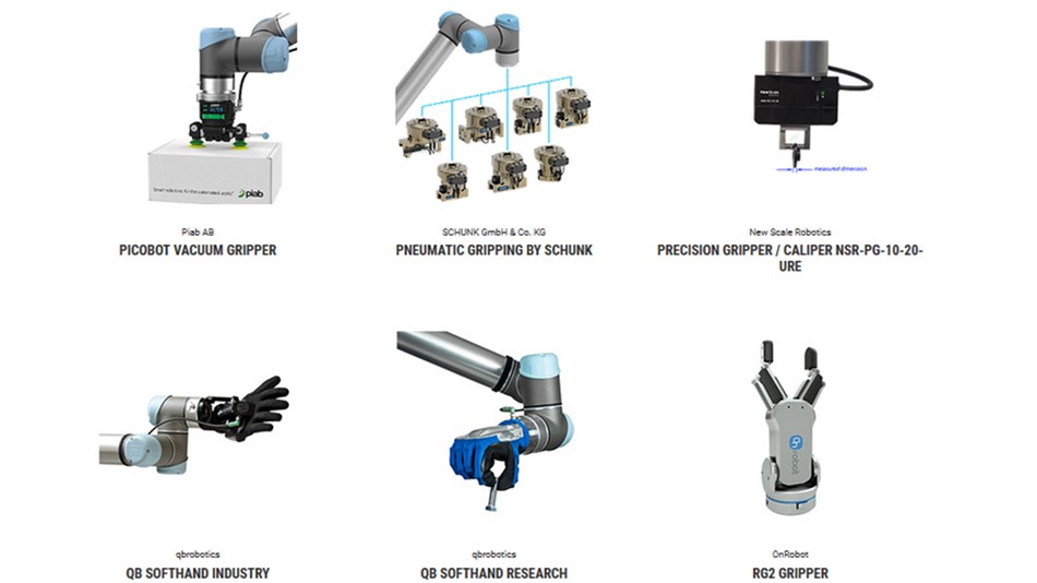 types of grippers