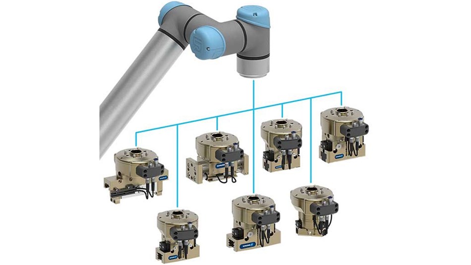 SCHUNK's pneumatic grippers