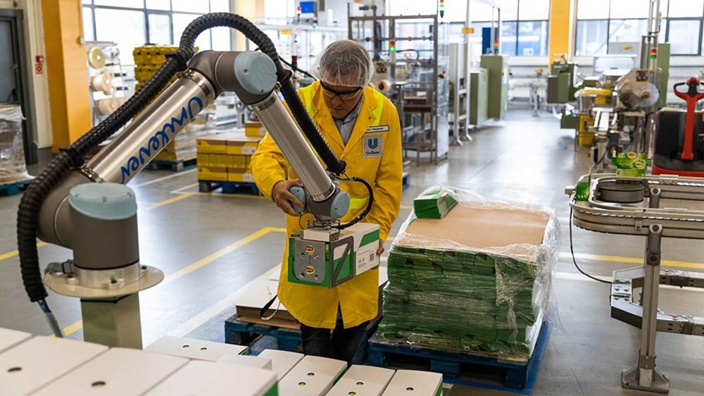 Unilever, UR10 cobot’larıyla paketleme ve paletlemeyi nasıl hızlandırdı? 
