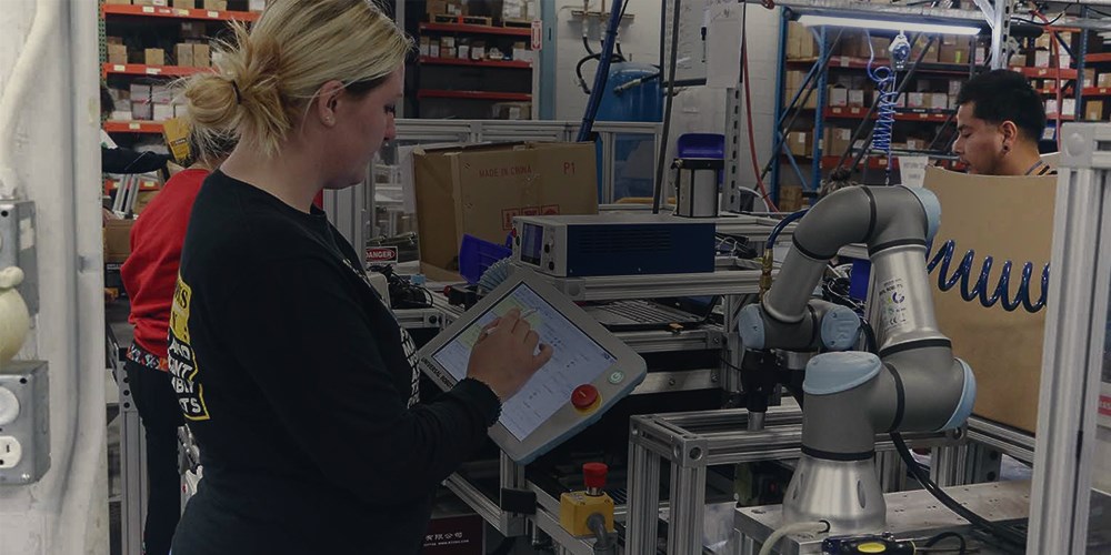 automação robótica industrial