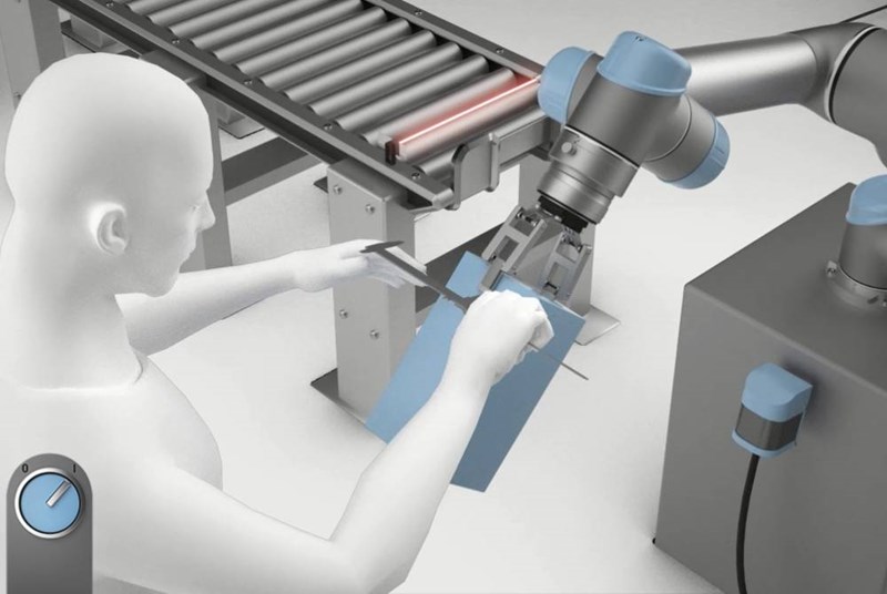 Semplice come programmare un cobot Universal Robots