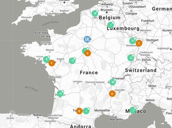 distributeurs universal robots france
