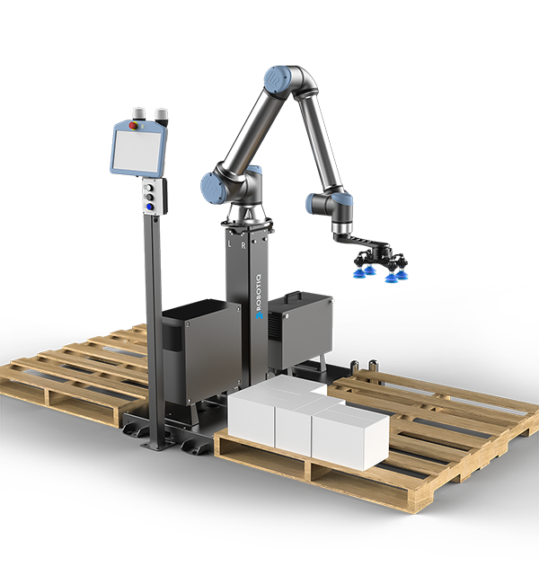 PE Series - Robotiq Palletizing Solution