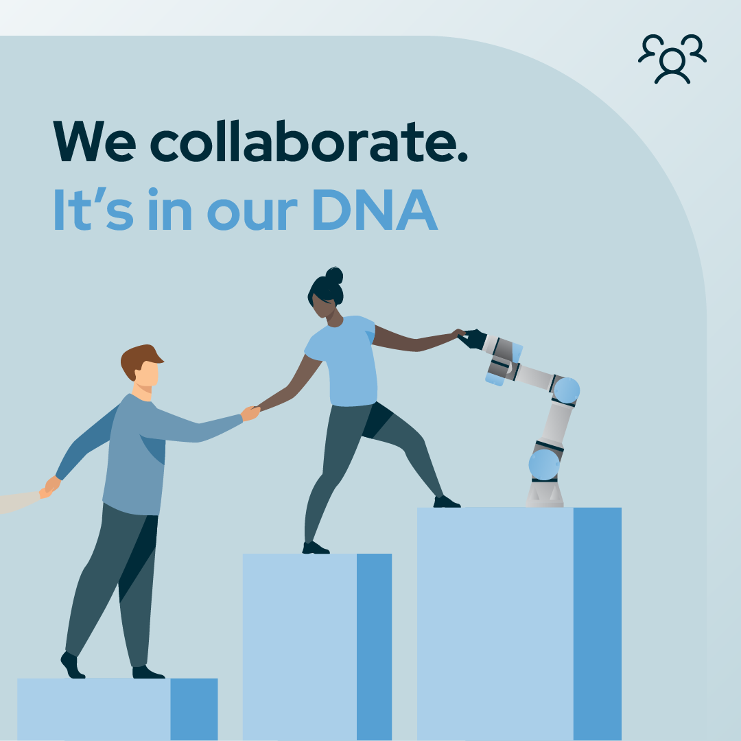 우리는 협업합니다. 협업은 우리의 DNA에 새겨져 있습니다.