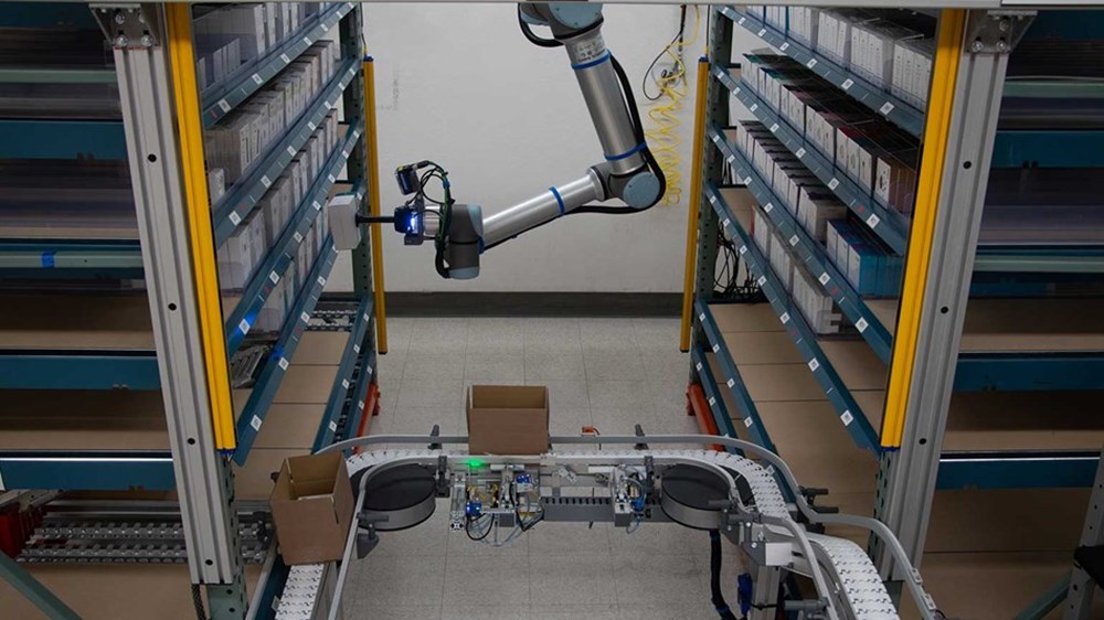 intralogística con cobots