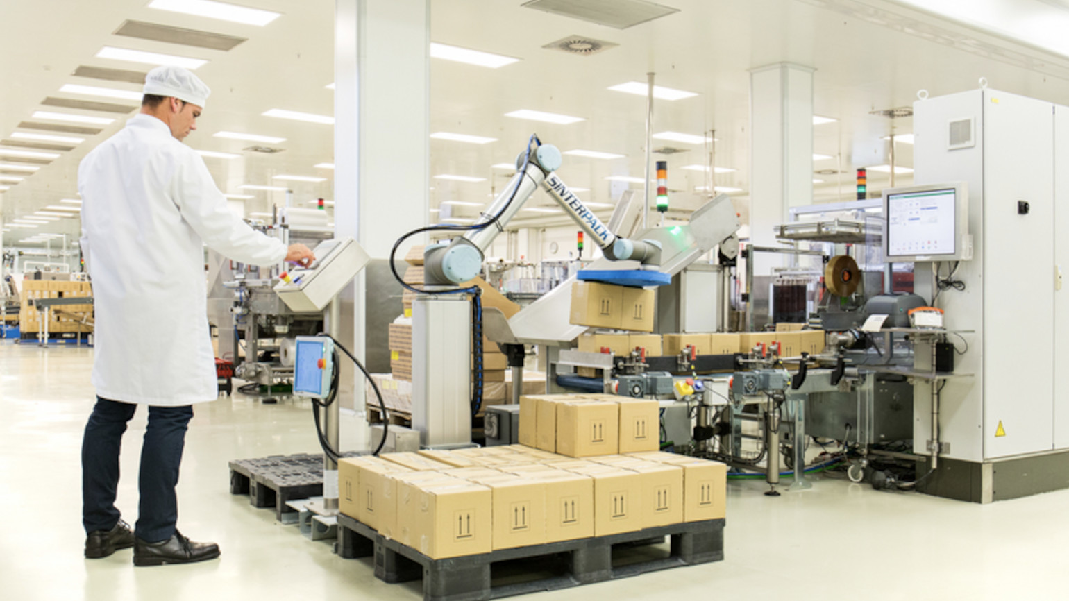 The commercial functions of cobot palletizers