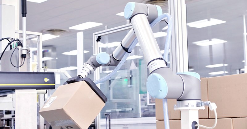 cos'è la pallettizzazione automatizzata? - Universal Robots