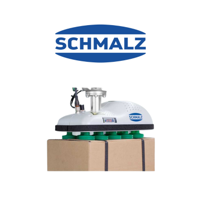 Schmalz Logo and Gripper