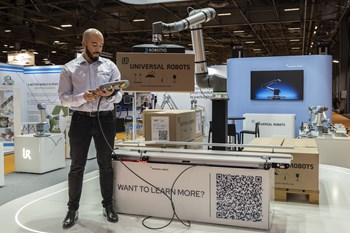 Universal Robots au salon All4Pack