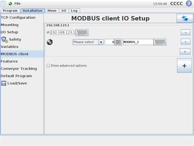 Setup Client 1