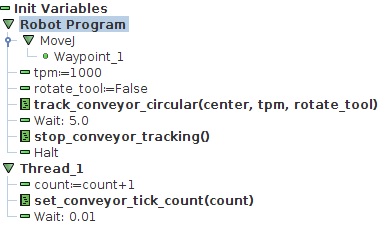 SIMULATED_track _circular _conveyor