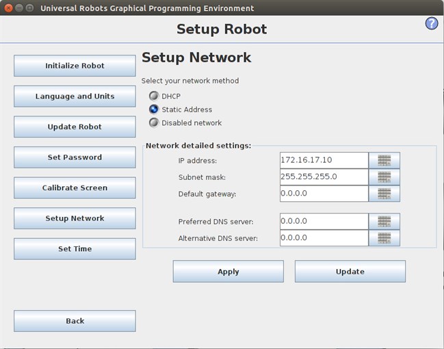 Setup Network